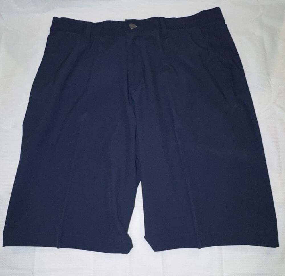 Adidas Golf Shorts Size 34 Navy Blue Athletic Performance - Men’s